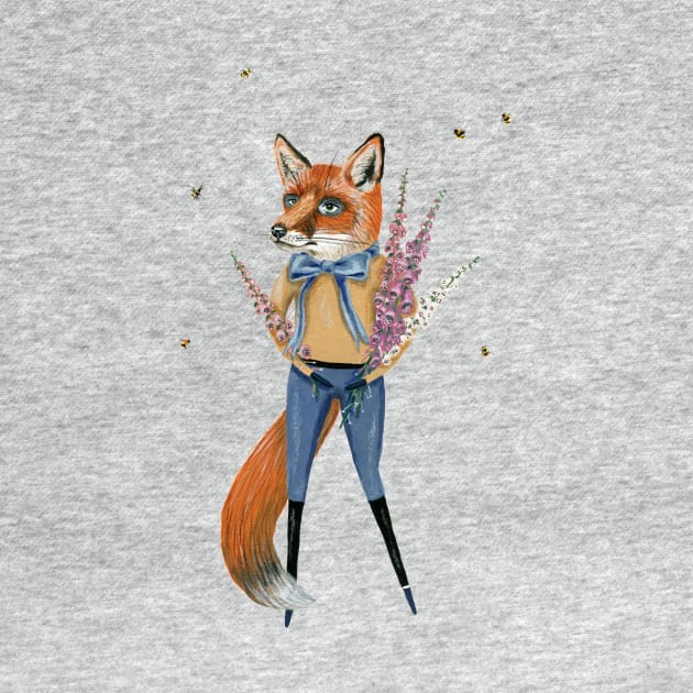 Clarence the fox by KayleighRadcliffe